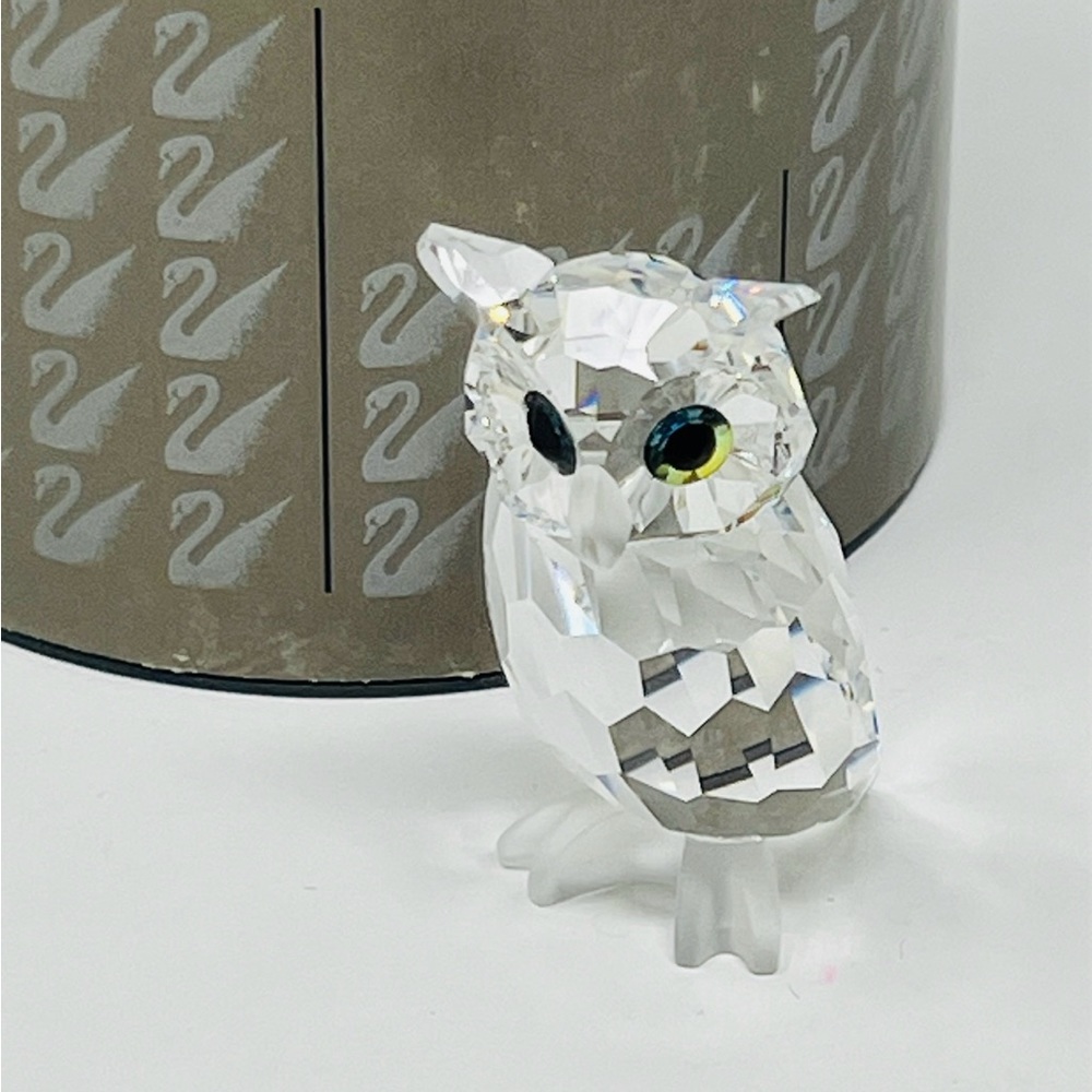 Swarovski Crystal Owl Figurine